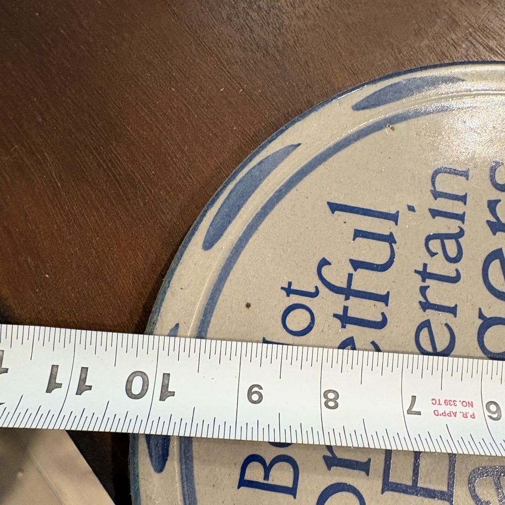 J Williams Signed pottery Be not forgetful, to entertain strangers for thereby… - Picture 2 of 7